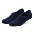 Chaussettes invisibles 35-38 en maille bleu marine respirantes