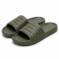 Claquettes 38/39 en EVA vert kaki à bride large pour usage quotidien
